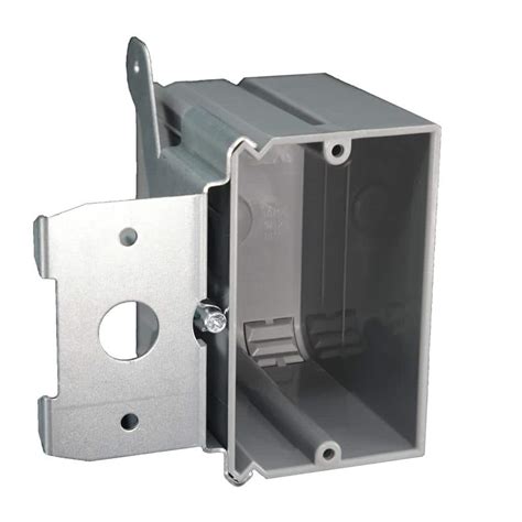 adjustable electrical outlet box|oversized single gang electrical box.